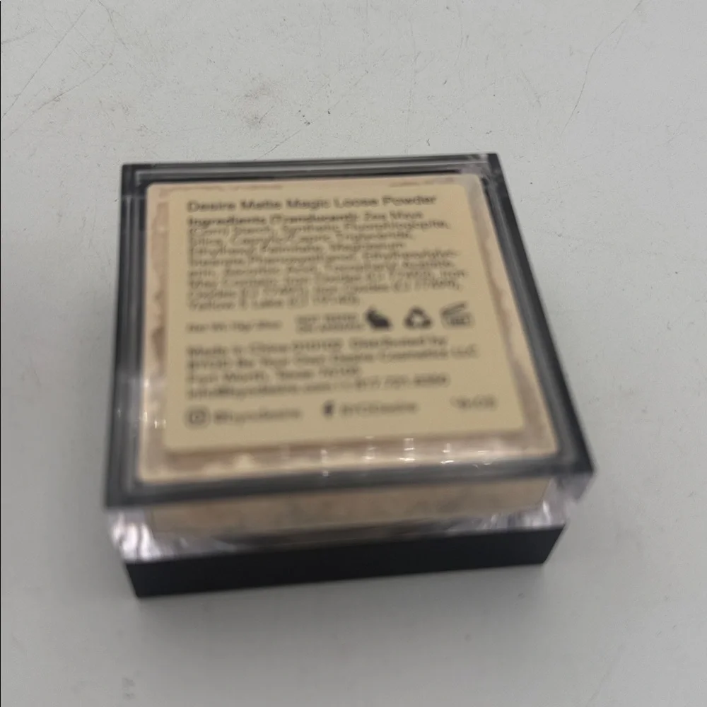 BOD Be Your Own Desire Matte Magic Loose Powder translucent .35oz